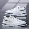 Men's Vulcanized Shoes 2025 Spring New Thick Soled Non Slip Sports Casual Flat Shoes Trendy Single Shoes Sneakers Zapatos Hombre