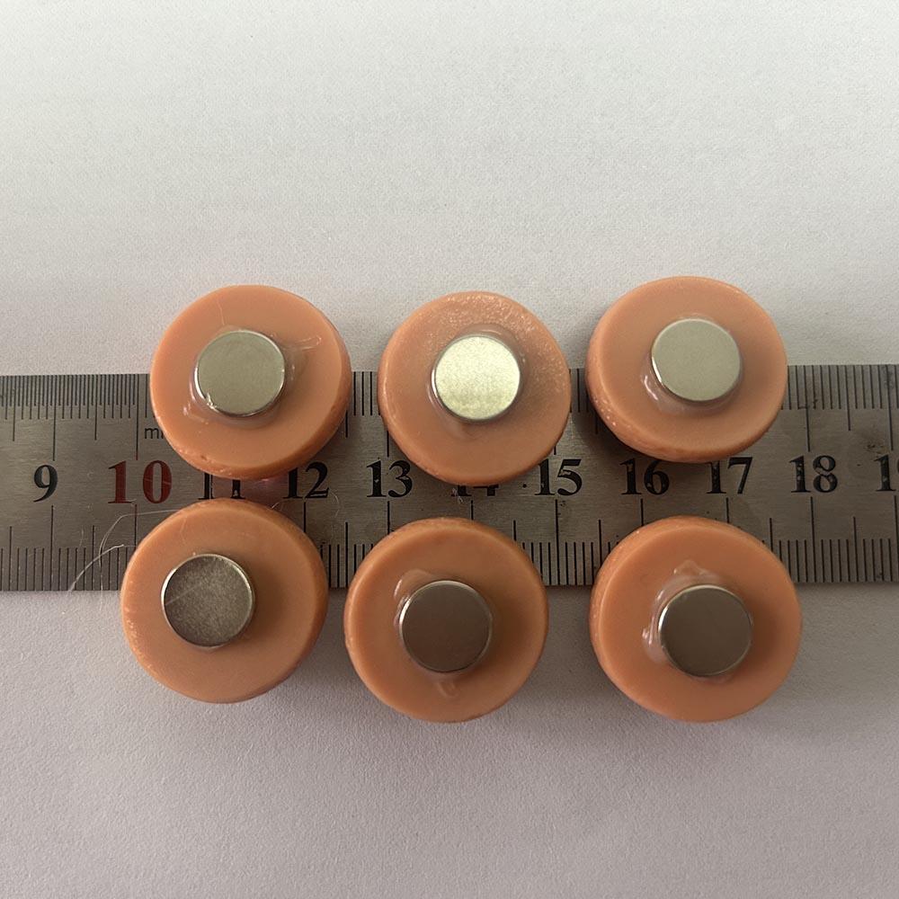 6PCS DIY Fridge Magnets Food Chocolate Doughnut Magnets Home Decor Whiteboard Po Message Board Home