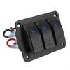Customizable Layout Car Switch Panel Low-Light Conditions Built-In LED Lights Easy Installation Flexible Arrangement