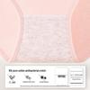 Langsha Women's Pure Cotton Mid-Rise Antibacterial Briefs