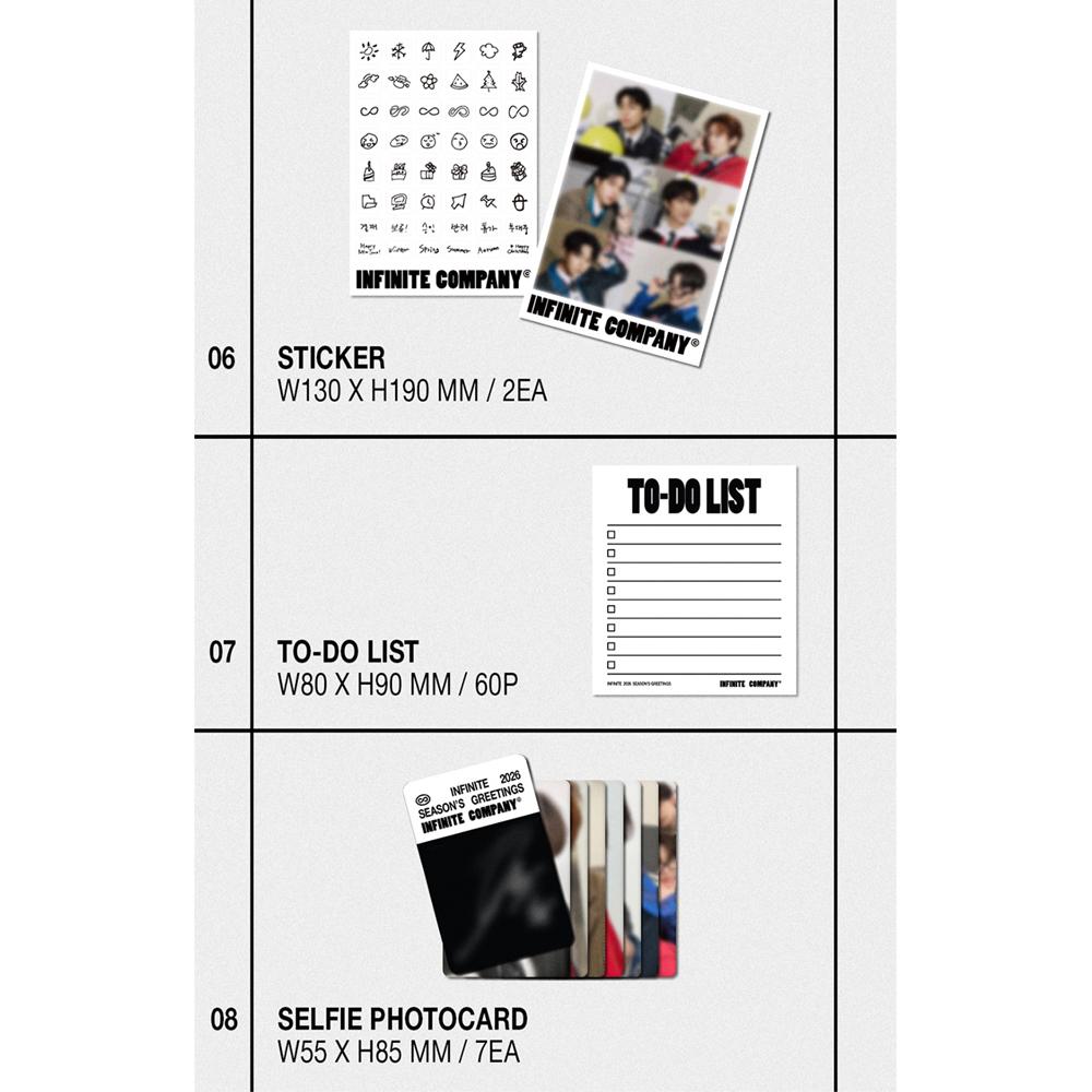 [Pre-order] INFINITE - 2026 Seasons Greetings