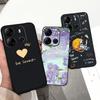 For Tecno Spark GO 2023 Case Stylish Fashion Soft Silicone TPU Housing Capa For Tecno Pop 7 Pro Pop7 Coque Pop7 BF6 BF7 Bumper
