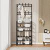 Miflame Multifunctional Entryway Coat Rack & Shoe Organizer