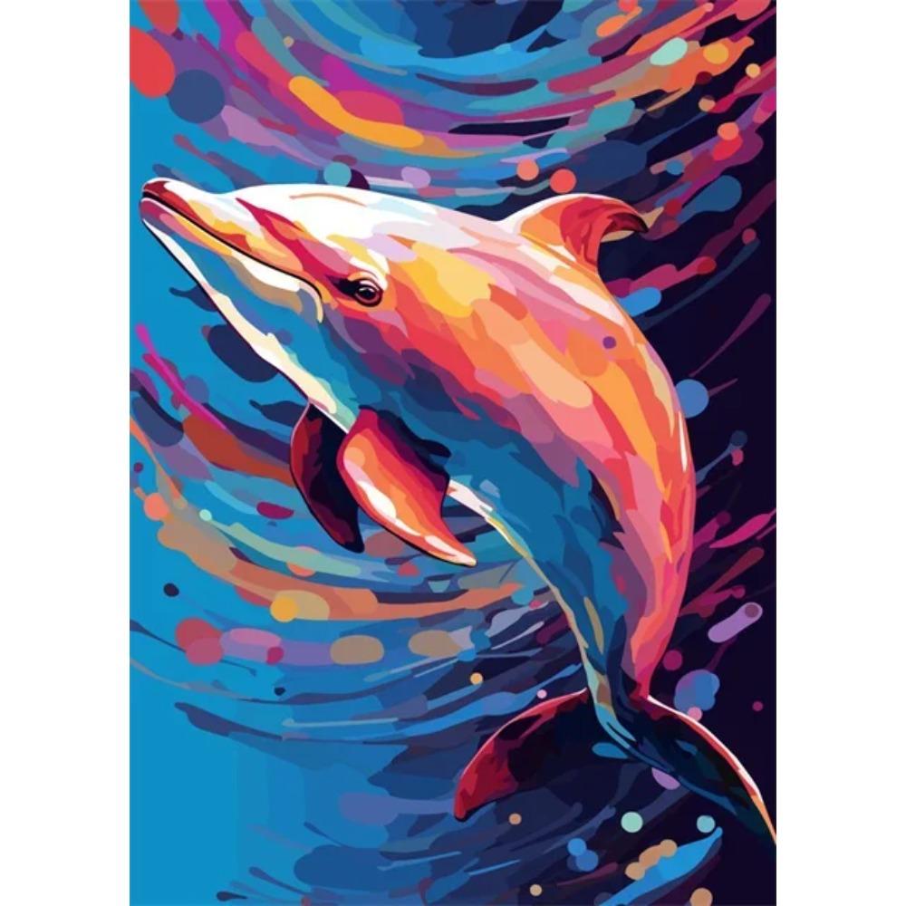 Abstrakt Färgstark Vilda Djur Canvasmålning Bläckfisk Katt Apa Lejon Graffiti Popkonst Målare Väggkonst Väggmålning för Heminredning