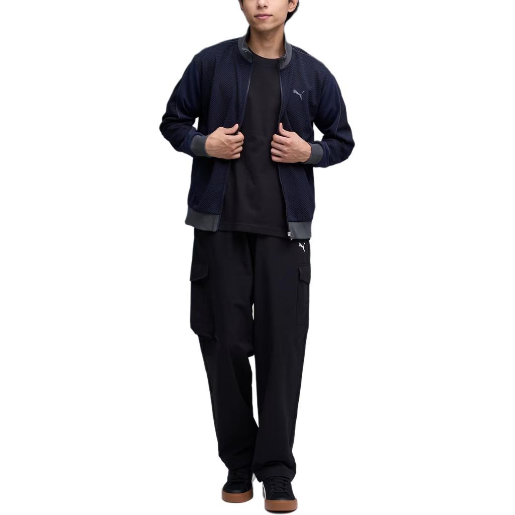 Puma Core Heritage Mix Cloth Comfortable Trendy Jacket Men Jacket 690135-16