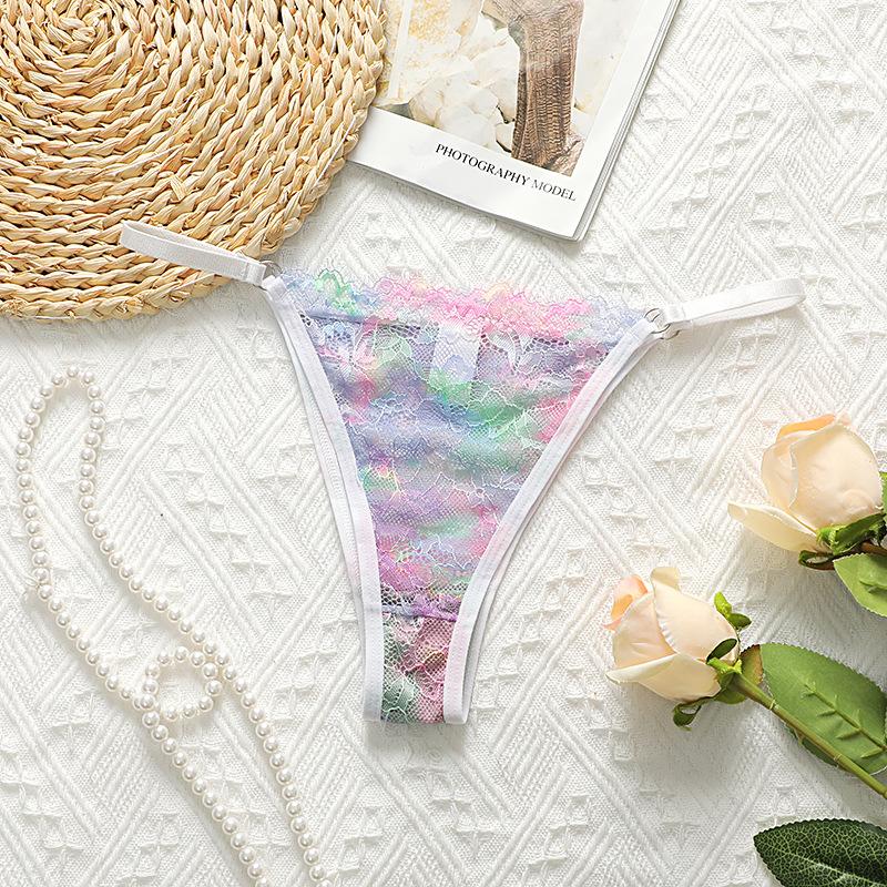 

Европейские и американские новые сексуальные женские трусики Amazon, ультратонкое прозрачное кружевное нижнее белье, удобные дышащие трусы, поставка