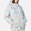 Li Ning Wade Series Cotton Candy Casual Reflective Short Down Jacket Unisex Jacket Off-White AYMR511-1