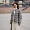Tanboer Women's Lightweight Baseball Collar Down Jacket