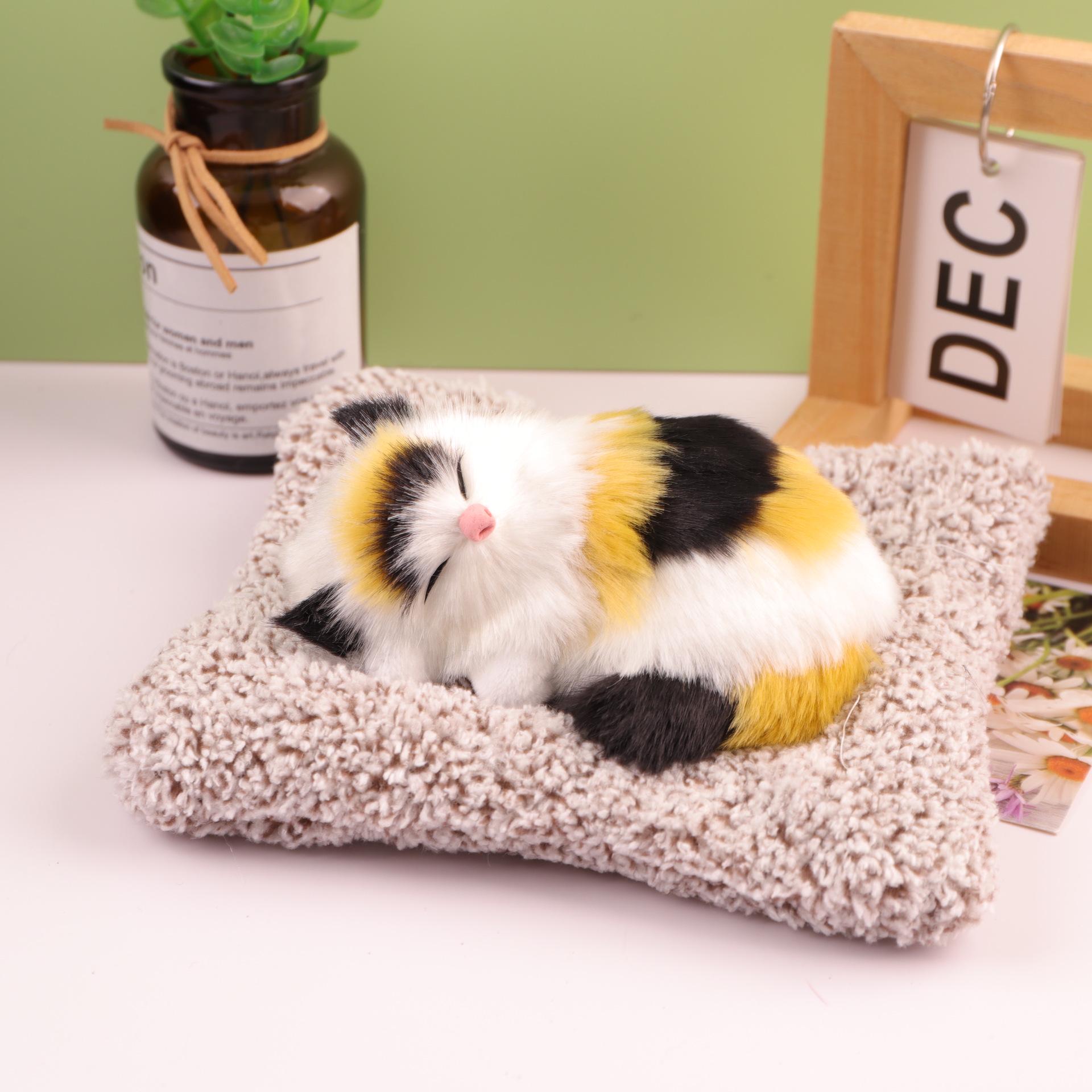 

Одеяла и коврики в виде животных для спящих кошек с рисунком в виде котят Charcoal Pad with Sound 14*17