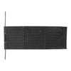 Baby Hair Bows Holder Large Capacity Foldable 3 Layers Baby Girls Headband Holder for Door Closet Wall Black
