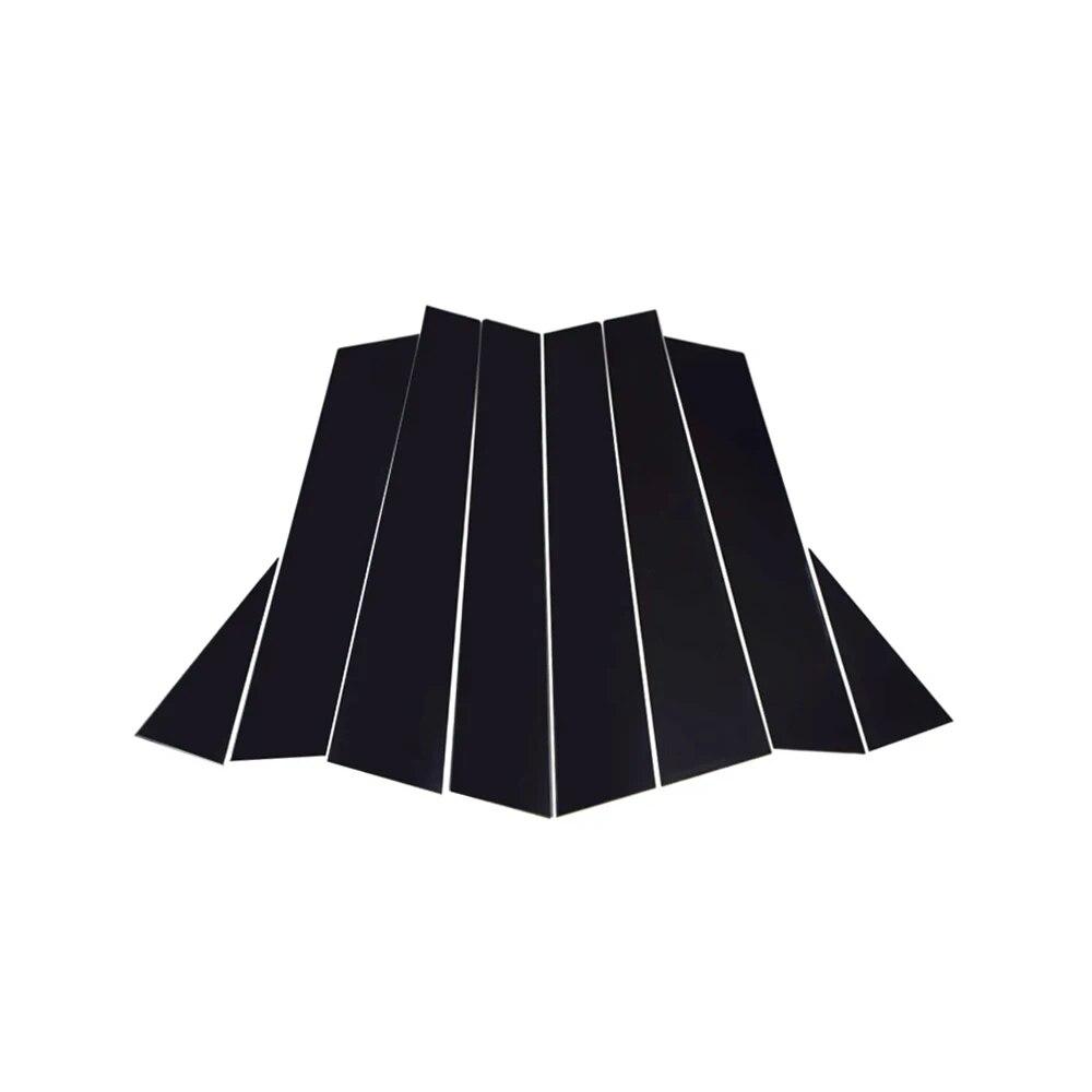 Car Central Middle Column PC Window Trims Decoration B C Pillar Strip For Chery Tiggo 8 / Tiggo 8 Pro 2018 - Accessories