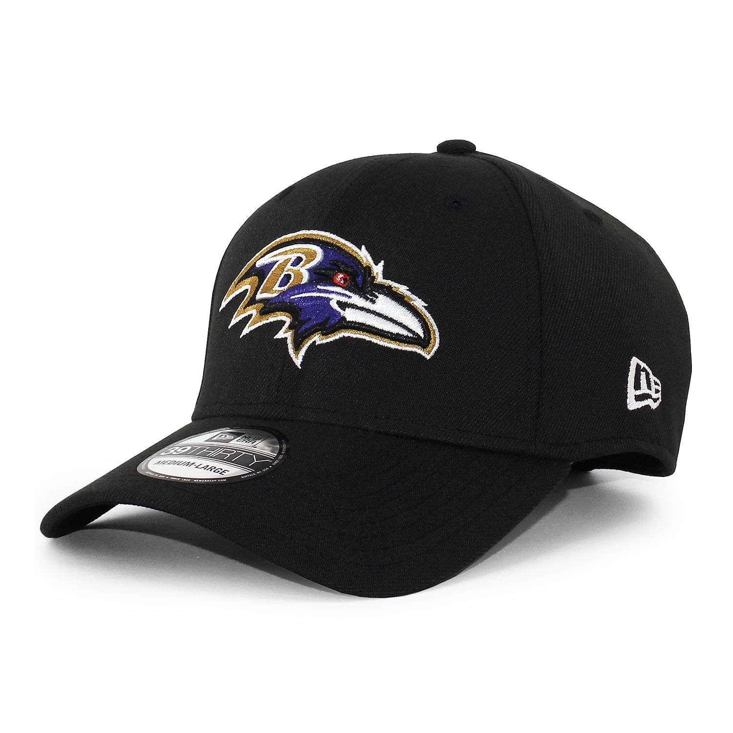 

New Era Baltimore Ravens 39THIRTY NFL TEAM CLASSIC FLEX FIT Эластичный размер 3930 дюймов КЕПКА, Посадка, (S/M, Прибл.. 21.6-22.2 (55.8-57.7 см)) [Использовал]
