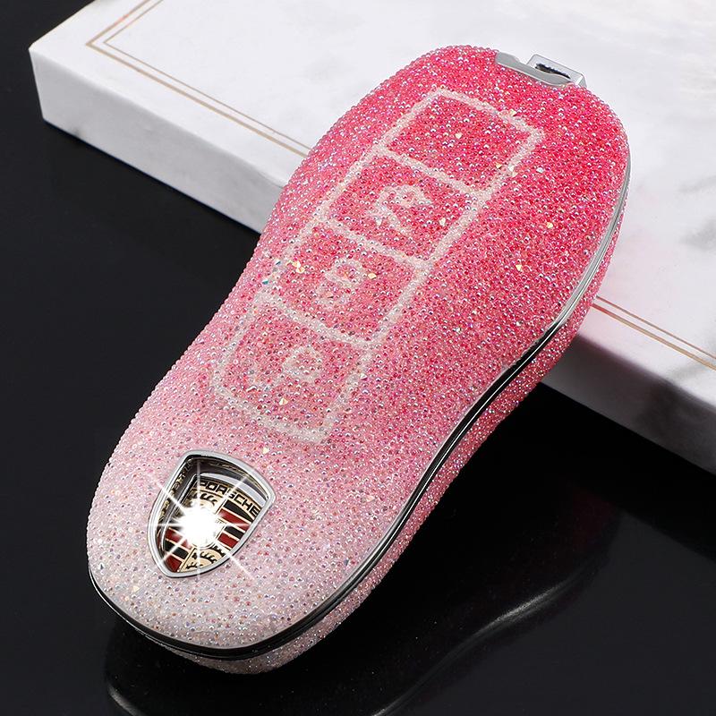

Porsche Key Shell with Diamond Buckle for Cayenne, Macan, Panamera - Women s Set