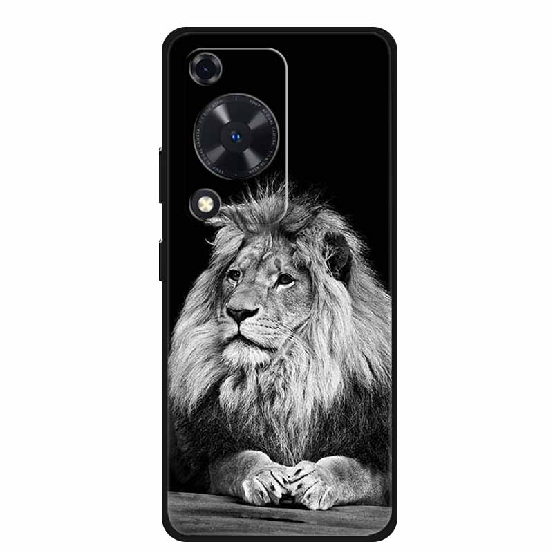 For Huawei Nova Y72 Phone Case Back Animal Cover for Huawei Nova Y72s Silicone Soft TPU Cases NovaY72 s Y 72 s Para Funda Bumper