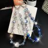 High-end Phone Lanyard Wrist Crystal Tassel Chain New Phone Strap Car Keychain Pendant Accessories