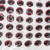 100 Stück Künstliche Fischaugen Oval 3D Falsche Fischköder-Augen Aufkleber für Köder Angelzubehör