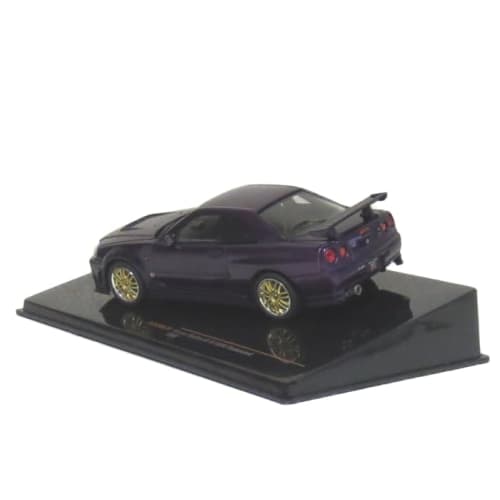 Ixomodel B Nissan Skyline GT-R R34 02 Metallic Purple 1/43 Scale Model CLC526N