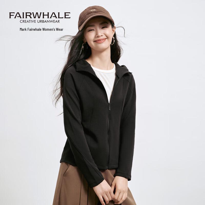 

Mark Fairwhale Women s Hooded Zipper Cardigan Jacket M