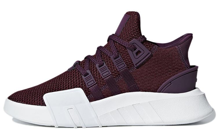 Adidas Originals Eqt Bask Adv Mid top Casual Shoes Women s Burgundy B37548 37⅓