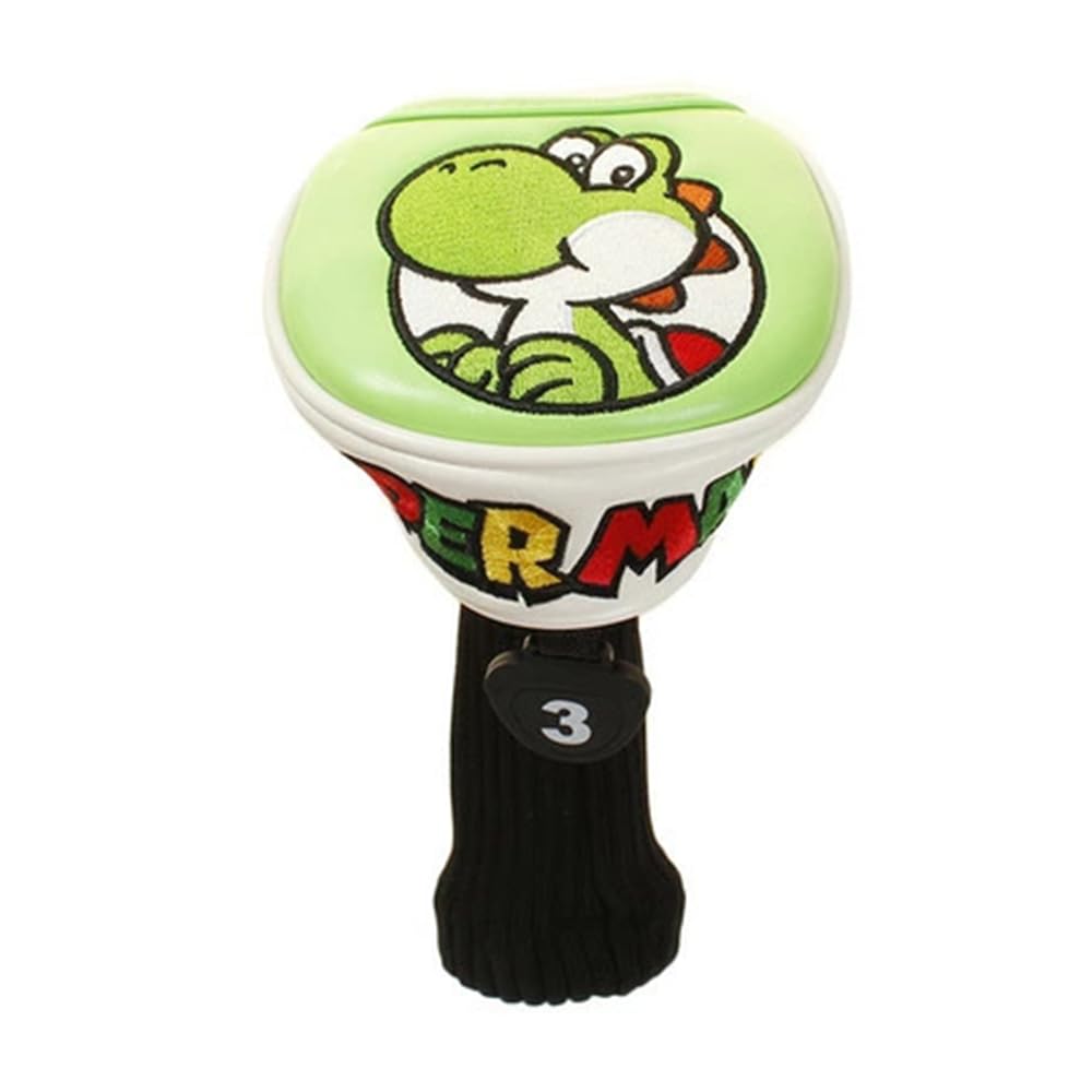 Enjoy Caddie Bag Super Mario Headcover for Fairway Woods SMHF005 SMHF005 (Yoshi)