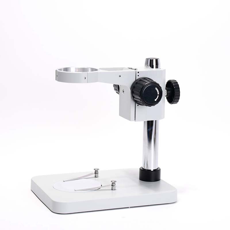 New Adjustable Professional Metal Table Stand Universal Stereo Microscope Bracket Stand Holder with 76mm Focus Bracket for LAB