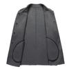 Autumn and Winter Men's Woolen Coat Medium and Long Solid Color Lapel Hand-sewn Double-sided Woolen Coat Coat