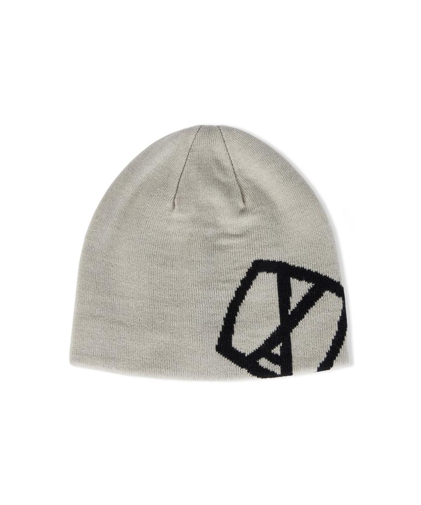 Bajal Va Square Jacquard Beanie Warm Grey
