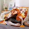 Custom Name Elsa'S Winter Fantasy Party Blanket For Couch Bed Plush Cozy Fuzzy Blanket Super Soft Warm Blankets For Fall And Winter 091665