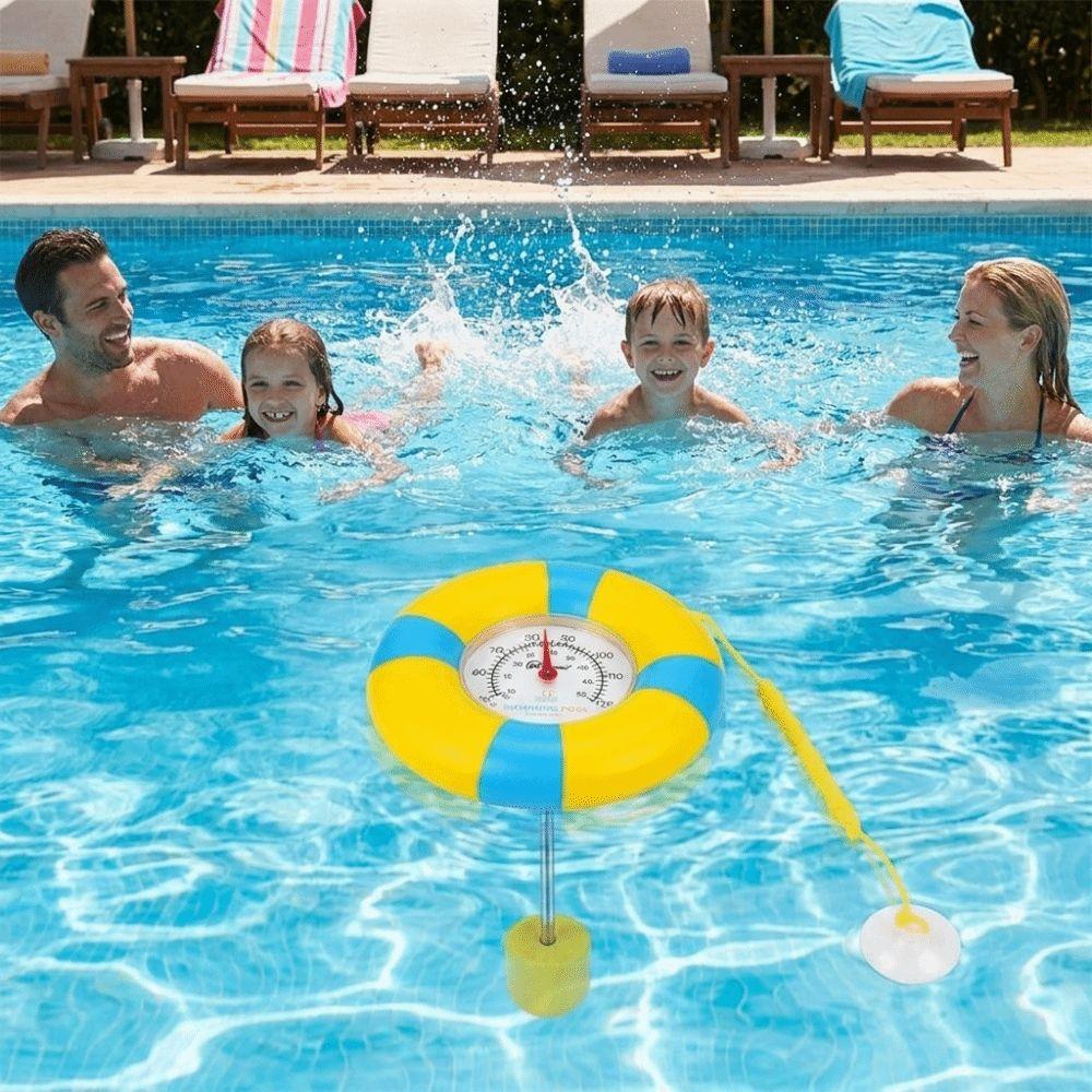 Mechanical Gauge Floating Pool Thermometer Waterproof Swimming Pool Thermometer Spa