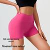 2025 Women's High Waist Sports Shorts - Summer Thin, Tummy Control, Hip Lifting, Antibacterial, Anti-Exposure, High Elastic Fitness 3-Point Pants