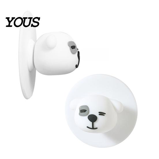 Noise Reduction Door Pad Cartoon Dog Handle Stopper, Self-Adhesive Knob Stop Wall Protector Protector, Quiet Shock Absorbent Bumper