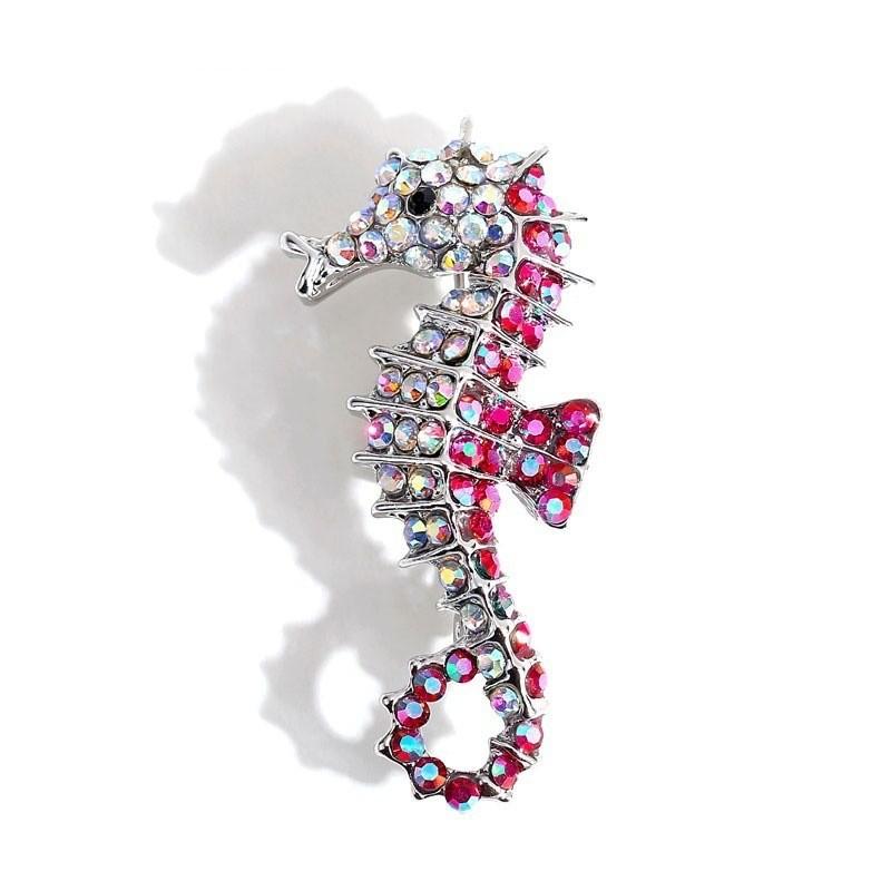 Marine Animal Brooch Pin With Alloy Material For Fashion Accessories And Daily Wear