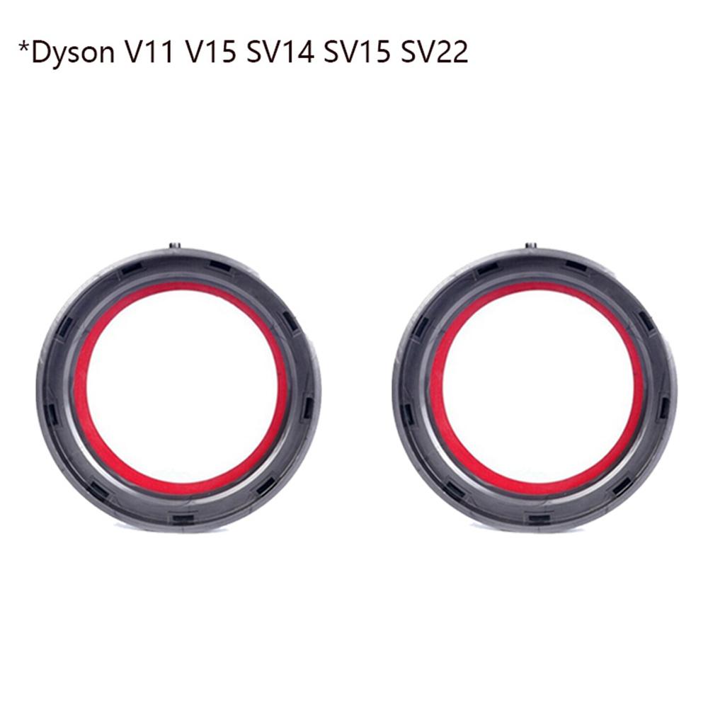 Inel de etanșare superior fix pentru recipientul de praf și capac de bază pentru aspiratorul Dyson V6 V7 V8 V10 V11 V15, piesă de schimb de înlocuire pentru cupa de praf