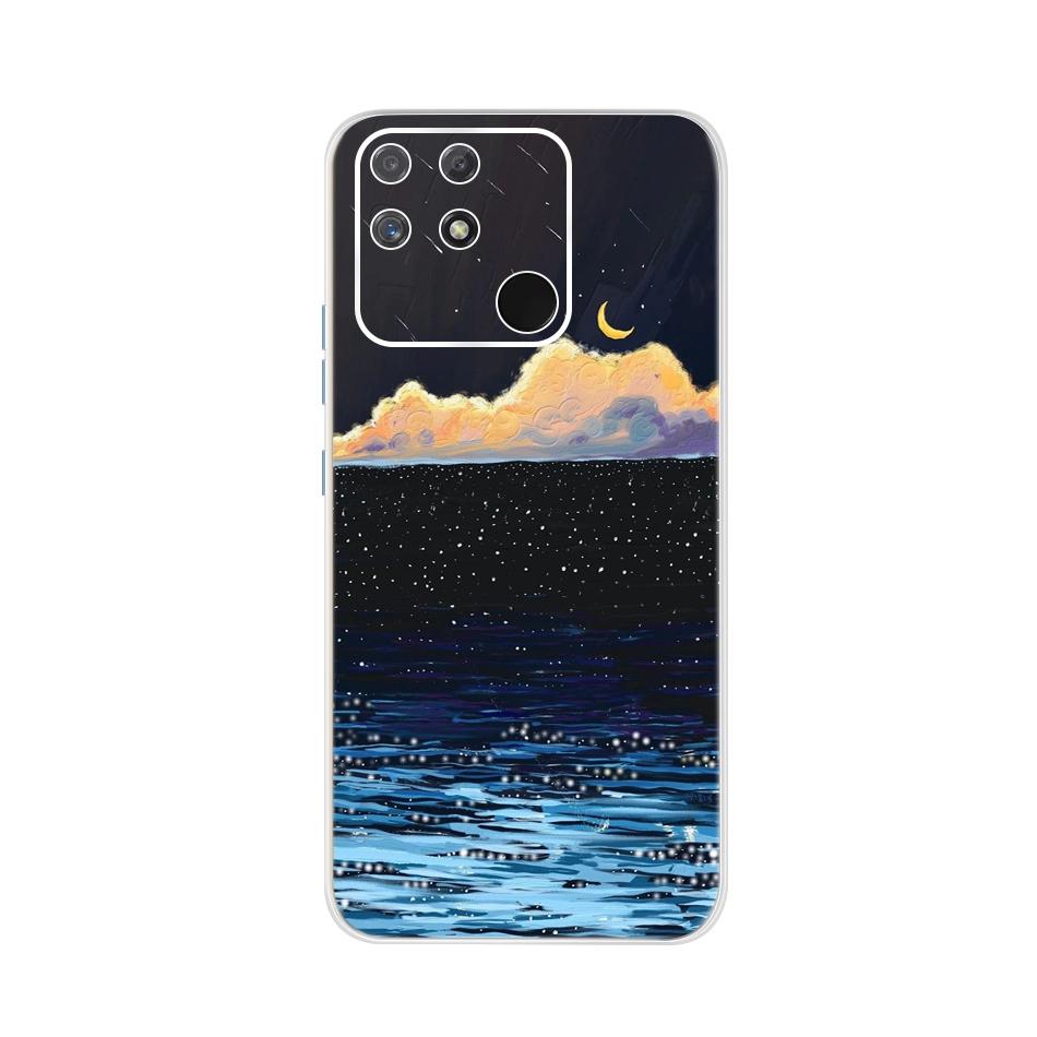 Weiche Silikonhülle Für Raelme Narzo 50A RMX3430 HandyhülleTransparente TPU-Abdeckung Für Realme Narzo50a 50 A 6.5" Rückseiten Hüllen Bumper