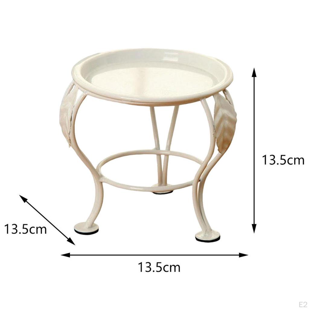 Shelf Flower Plant Pot Iron Stand Planter Storage Rack Holder For Gardening Enthusiasts