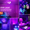 UV Night Light Black High Brightness Energy-saving High-Durability Heat-Resistant Enhance Atmosphere Blacklight Bulb 9.5W Glow in The Dark Party