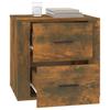 Nightstand Smoked Oak 50x39x47 Cm