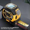 Tape Measure Digital Rangefinder High Precise with Steel Tape for Construction Builders Accurate Indoor and Outdoor Use