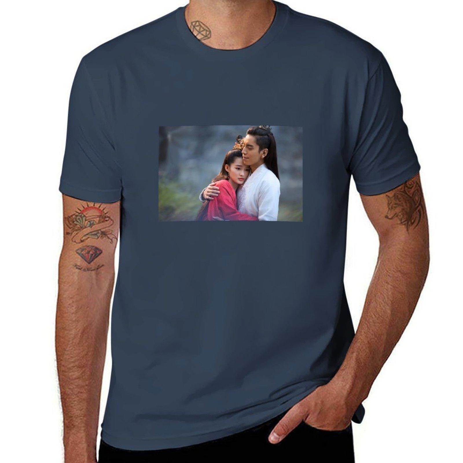 The Wolf Darren Wang Li Qin TShirt Large Size Breathable Tee S