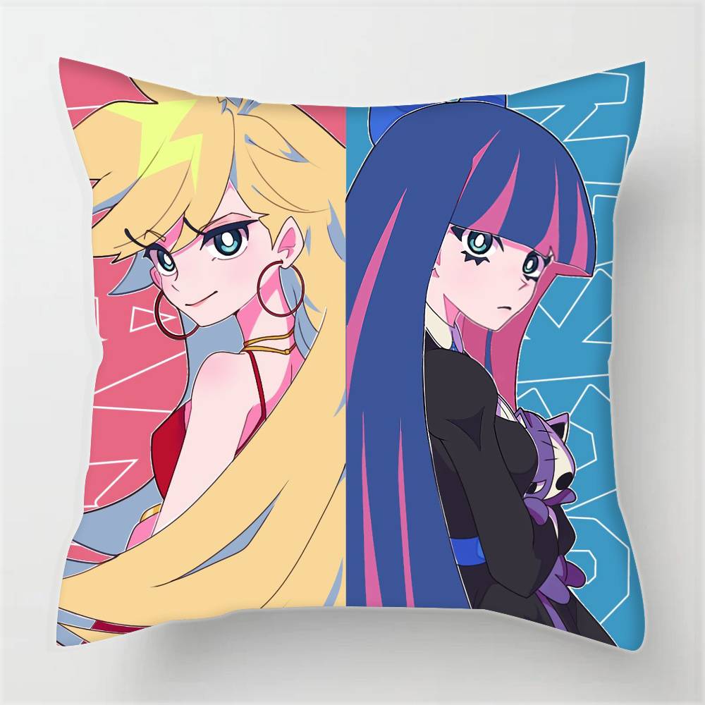 Pillowcases Cushion Covers Living Room Sofas Home Decor Gifts Anime Panty And Stocking With Garterbelt