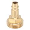 Quick Connector Hose Adapter Wear Proof Brass PF247007 for 3 4in RV Spray Port Outlet and Spray Away
