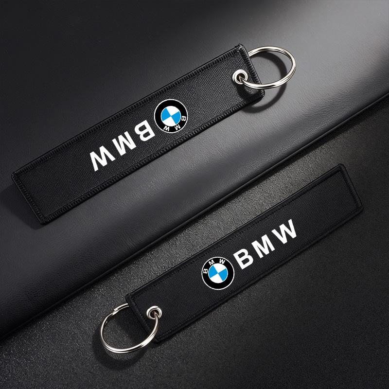 Nová plátěná klíčenka na auto Klíčenka Logo motocyklu Klíčenka Šňůrka Pro BMW X1 X3 X4 X5 E46 E90 F20 E60 E39 F10 M1 M2 M3 M5 M6 E87 cybr60
