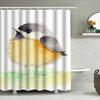 Beautiful Watercolor Bird Shower Curtain Bath Decor For Home Bathroom Decoration Size Customizable Made With 100% Waterproof Fab