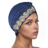 Women Headscarf Elastic Head Circumference Twisted Design Turban Hat