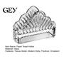 Anti-tip Paper Towel Dispenser Tissue Holder, Crystal Glass Modern Style, Durable Scratch-Resistant Napkin Holder for Restaurant Organizer,