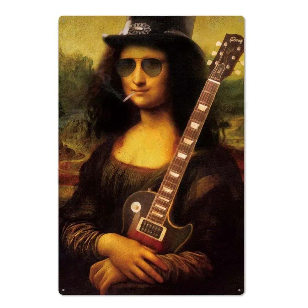 "Let The Music Be Your Master" Music Theme Metal Panel Wall Decor