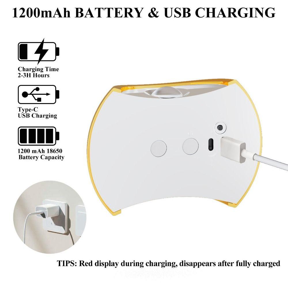 No Drill LED Motion Sensor Wall Light Rechargeable Waterproof Infrared Sensor Wall Lamp Auto On/Off Magnetic