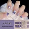 Waterproof Long-Lasting No-Bake 3D Gel Nail Stickers - Removable & Wearable Full-Cover Nail Polish Patches for Women