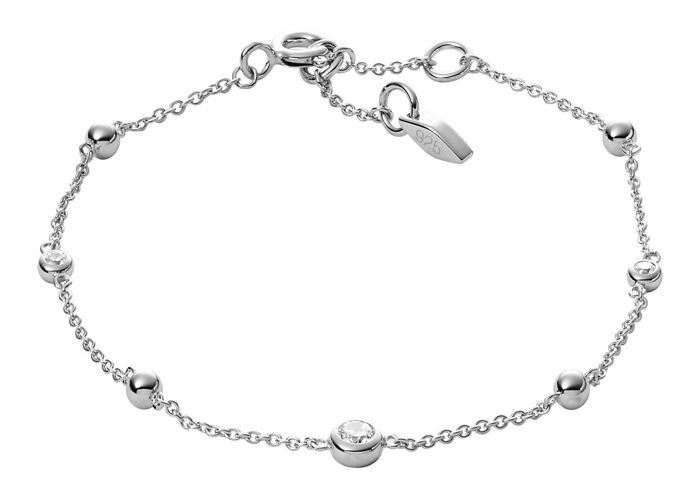 Bracelet - Fossil - JFS0045452040 - Argenté - Femme - Coffret cadeau inclus