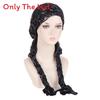 Fashion Knitted Headscarf For Women With Breathable Polyester Material And Adjustable Fit For Casual Wear